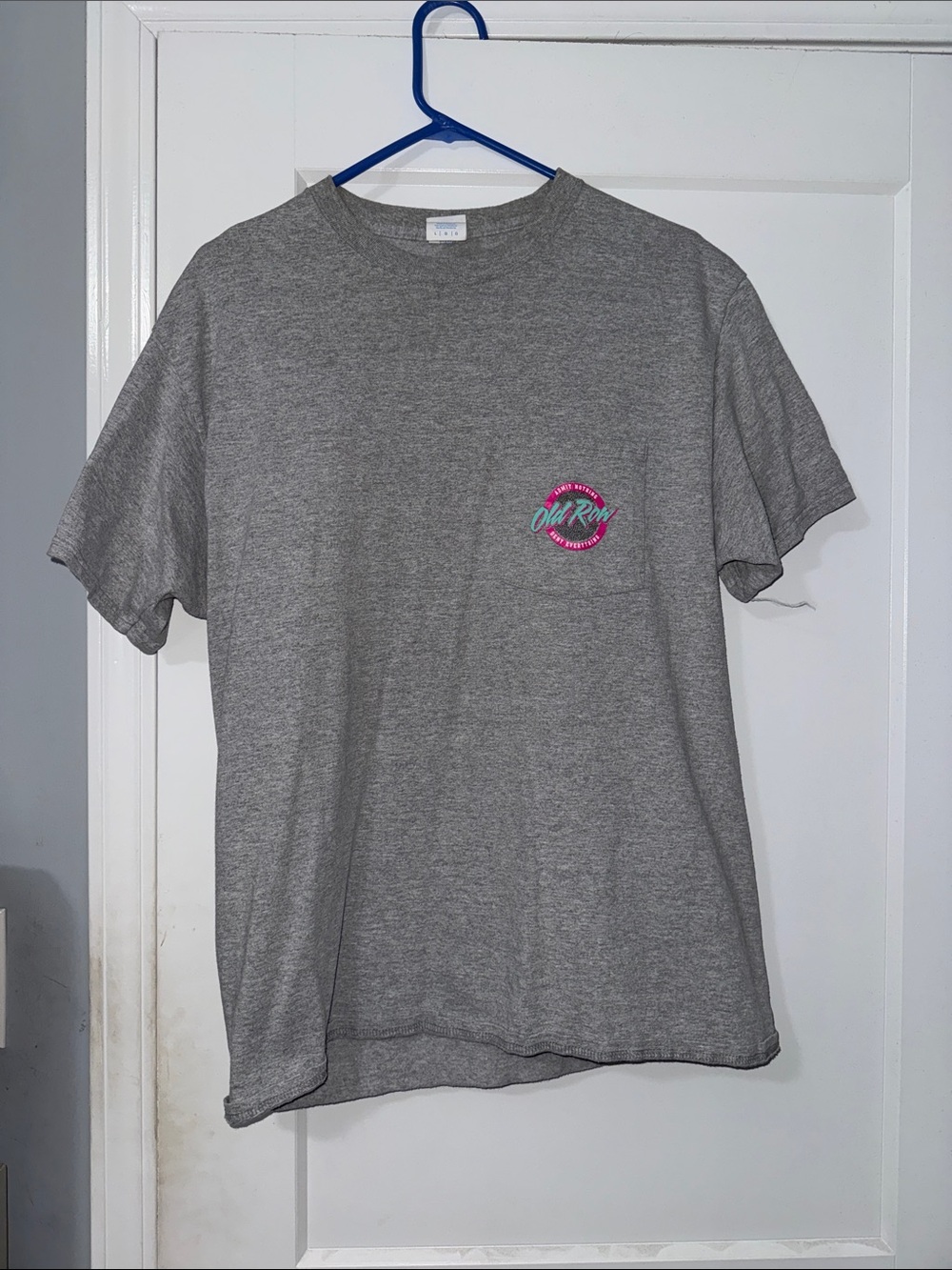 Women’s Gray “Old Row” Pocket T-Shirt